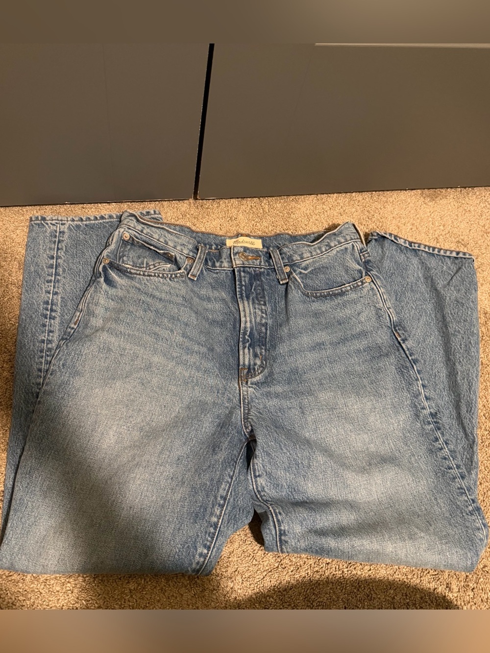 Madewell perfect vintage straight jean